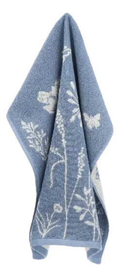Bunzlau Castle Theedoek Wild Flowers Grijs-Blauw Online
