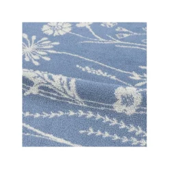 Bunzlau Castle Theedoek Wild Flowers Grijs-Blauw Online