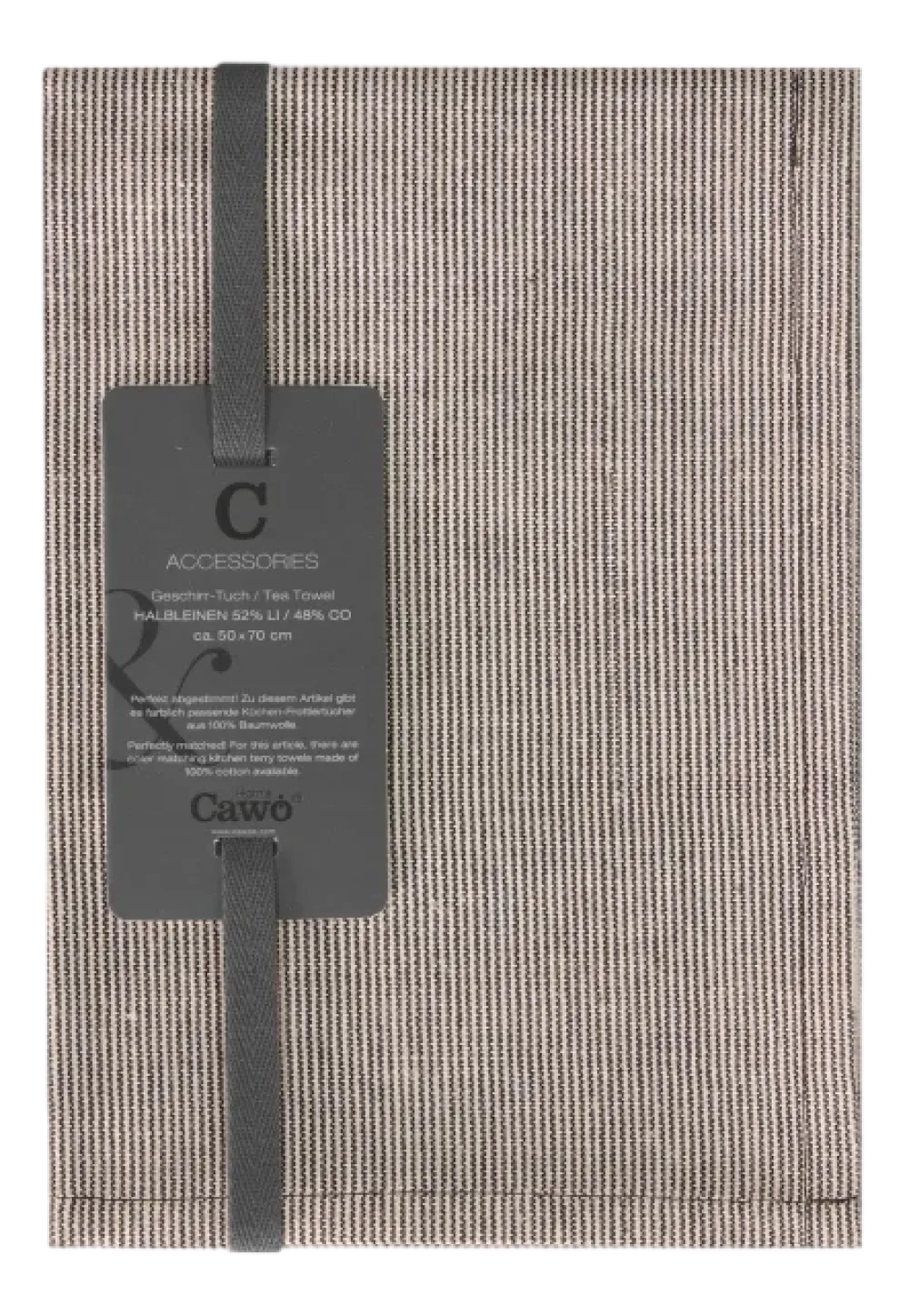 Cawo Theedoek Cawö Nature Allover Linen (Set van 4)