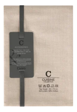 Cawo Theedoek Cawö Nature Uni Linen (Set van 4) Best