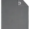 Theedoek Cawö Solid Anthracite 50 x 70 cm (set van 4)