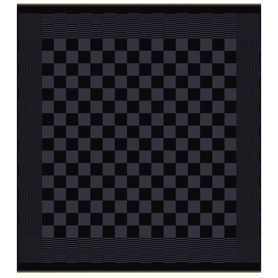 Theedoek DDDDD Barbeque Anthracite (set van 6)