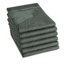 DDDDD Theedoek Birdy Green (set van 6) Outlet