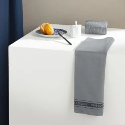 Theedoek DDDDD Pelle Grey 60 x 65 cm (Set van 6)