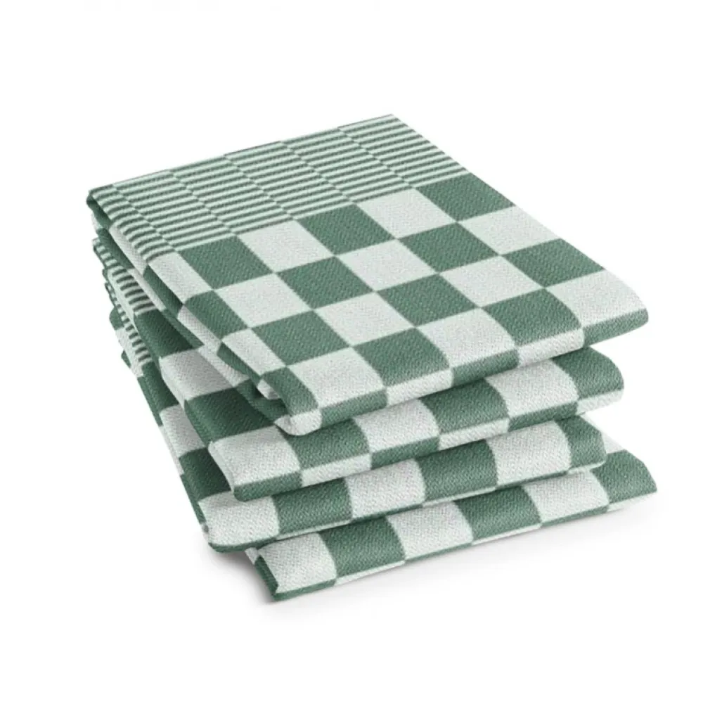 DDDDD Theedoeken Barbeque Green (set van 6)