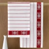 Theedoeken De Witte Lietaer BML White Red (3 stuks)