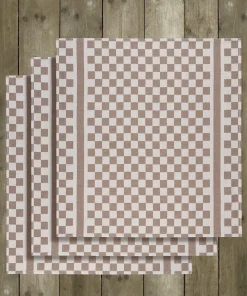 Theedoeken De Witte Lietaer Groom Champignon (3 stuks)