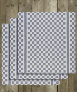Theedoeken De Witte Lietaer Groom Skipper Blue (3 stuks)
