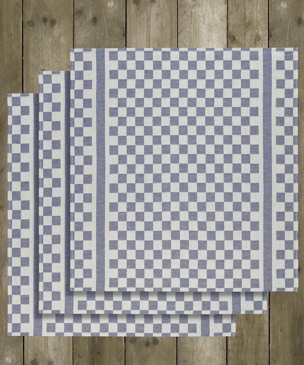 Theedoeken De Witte Lietaer Groom Skipper Blue (3 stuks)