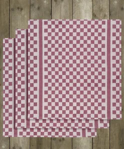 De Witte Lietaer Theedoeken Groom Fuchsia (3 stuks) Outlet
