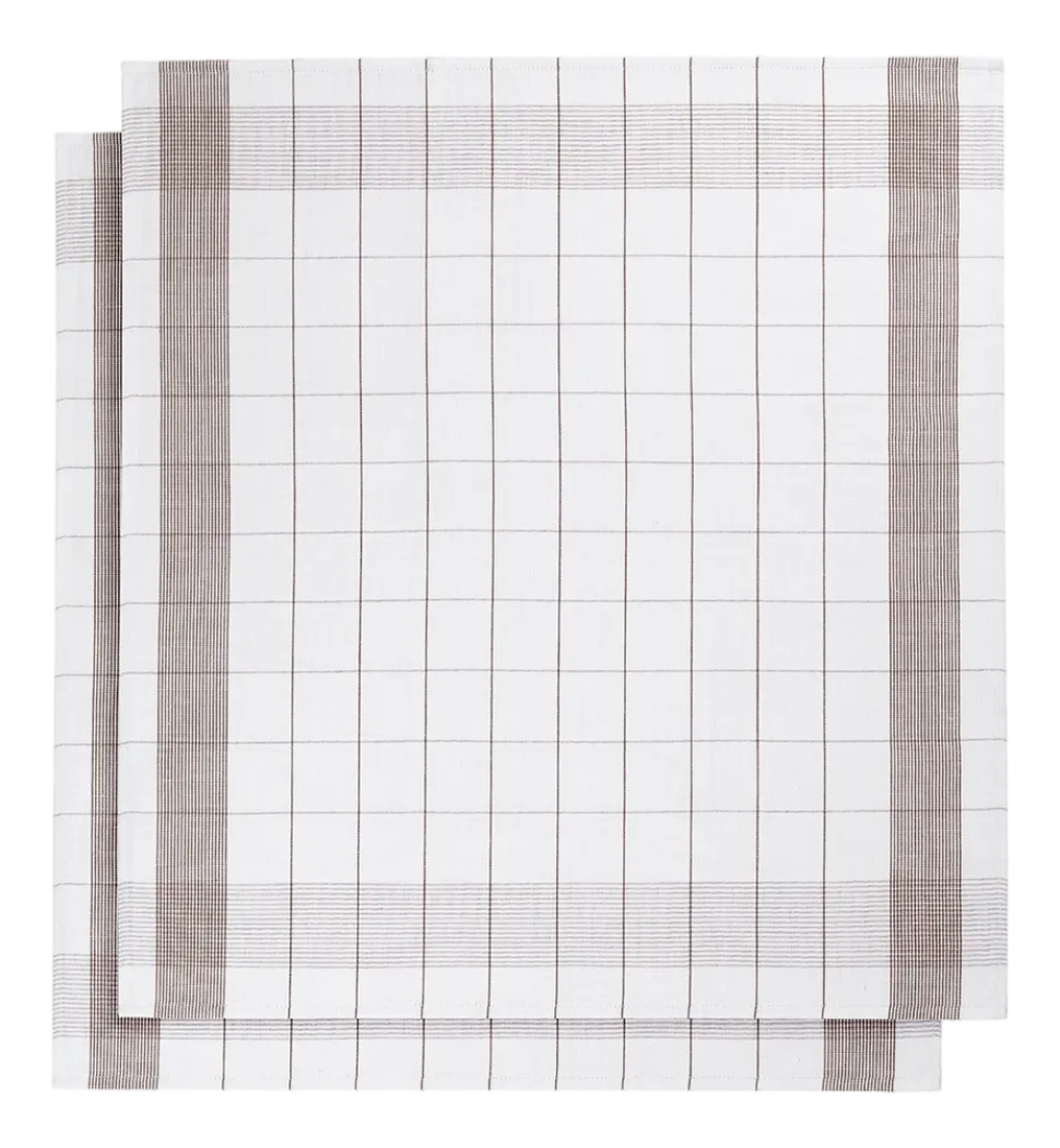 Theedoeken De Witte Lietaer Mixte Champignon (2 stuks)