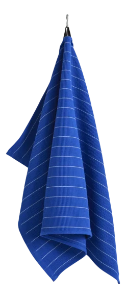 Theedoek HAY Canteen Blue?Pinstripe