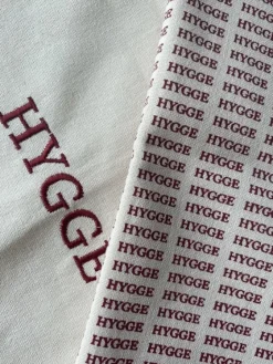 Theedoek Humdakin Notes of Hygge Neutral (Set van 2)