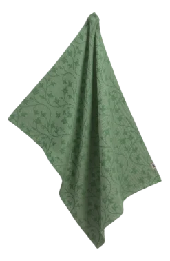 Kela Theedoek Cora Patroon Groen - 50 x 70 cm Discount