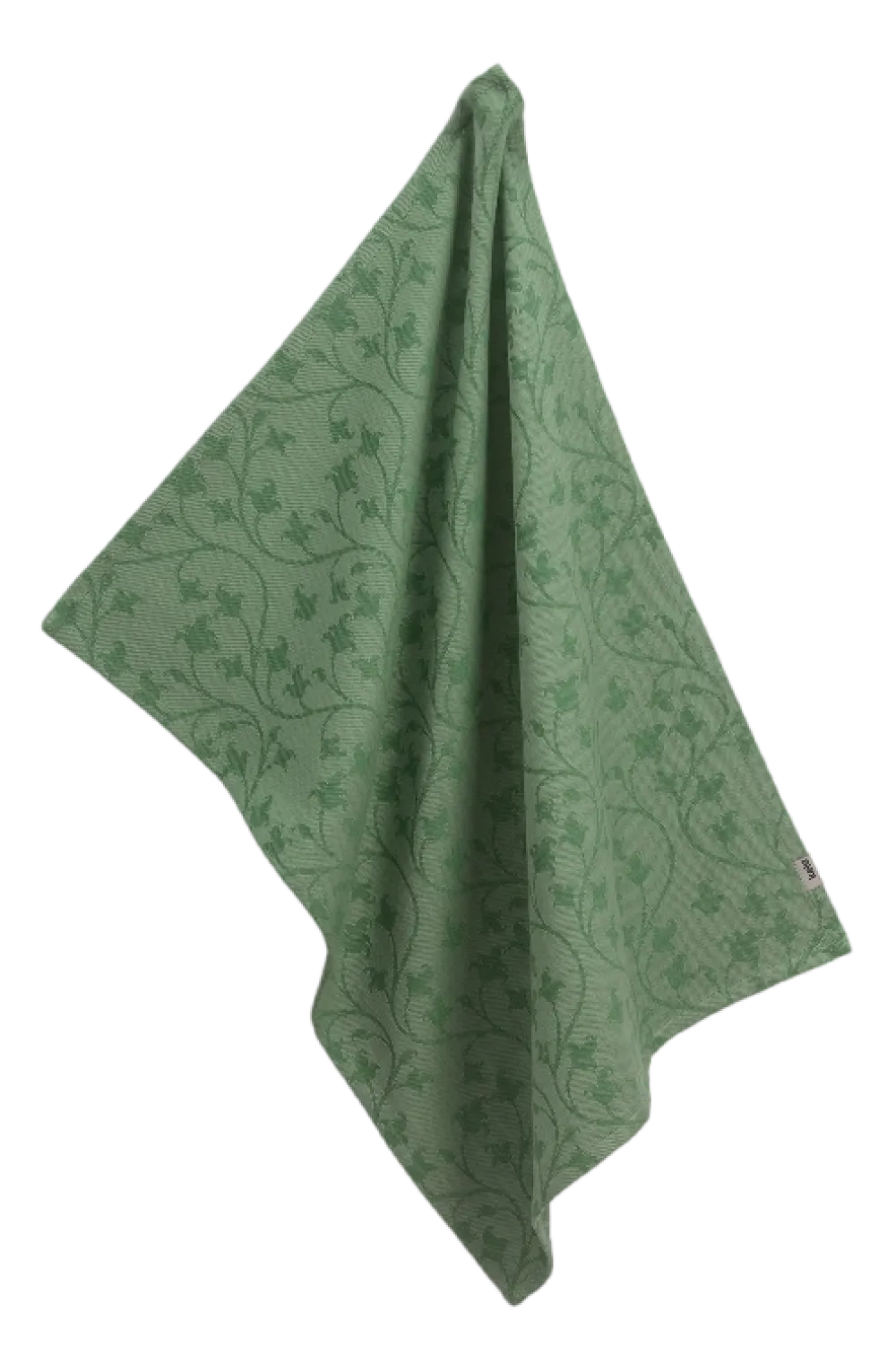 Kela Theedoek Cora Patroon Groen - 50 x 70 cm Discount