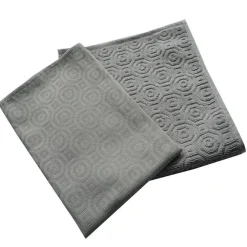 KOOK Theedoek Inka Licht Grijs (50 x 70 cm) Sale