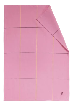 Marc O'Polo Theedoek Haley Multi Pink (Set van 2) Sale
