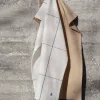 Theedoek Marc O'Polo Haley Multi Sand (Set van 2)