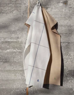 Theedoek Marc O'Polo Haley Multi Sand (Set van 2)