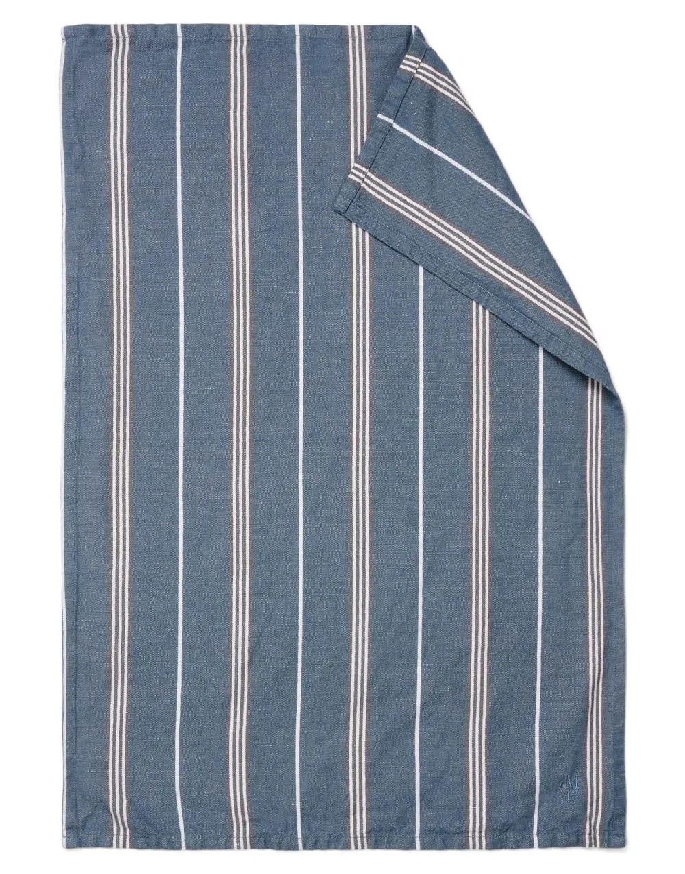Marc O'Polo Theedoek Jona Smoke Blue New