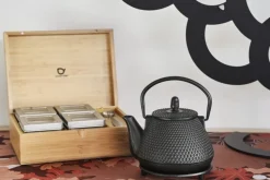 Theedoos Bredemeijer Bamboo Bruin (6-delig)