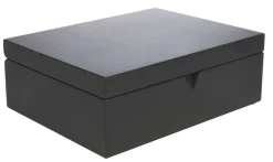 Bredemeijer Theedoos Bamboo Zwart (6-delig) New