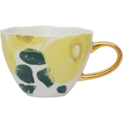 Thee- en Koffiekop Urban Nature Culture Good Morning Cappuccino/Tea Floral Art Limelight 350 ml