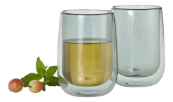 Theeglas AdHoc Duo Glass Grijs 400 ml (2-delig)