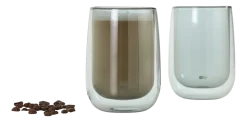 Theeglas AdHoc Duo Glass Grijs 400 ml (2-delig)