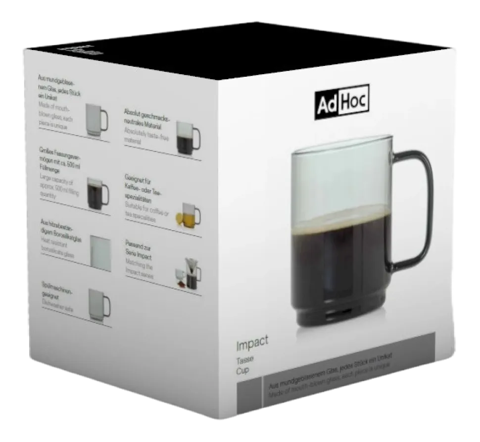 Theeglas AdHoc Impact 500 ml