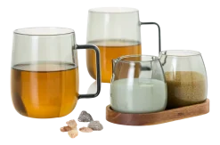 Theeglas AdHoc Yuna Grey 560 ml (Set van 2)