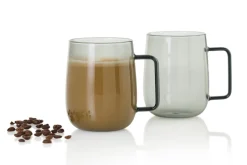 Theeglas AdHoc Yuna Grey 560 ml (Set van 2)