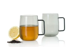 Theeglas AdHoc Yuna Grey 560 ml (Set van 2)