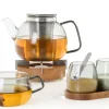 AdHoc Theeglas Yuna Grey 400 ml (Set van 2)