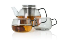 AdHoc Theeglas Yuna Grey 400 ml (Set van 2)