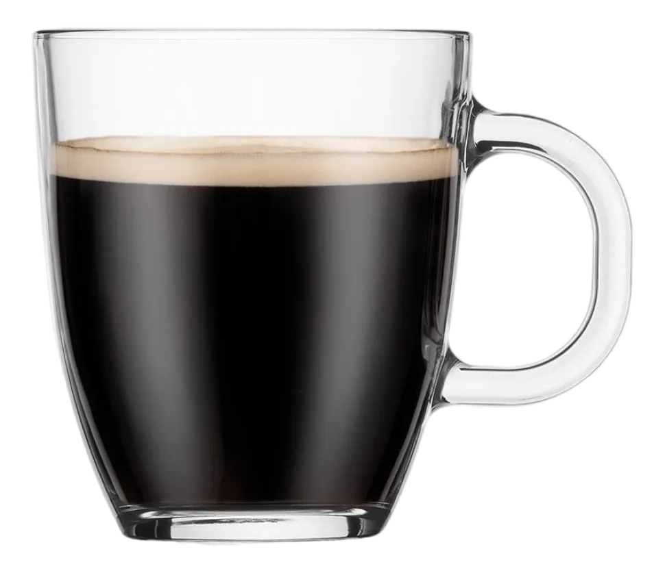 Theeglas Bodum Bistro Transparant 350 ml (Set van 6)