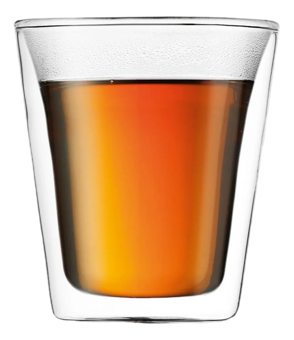 Bodum Theeglas Canteen Dubbelwandig Transparant 200 ml (Set van 6) Sale