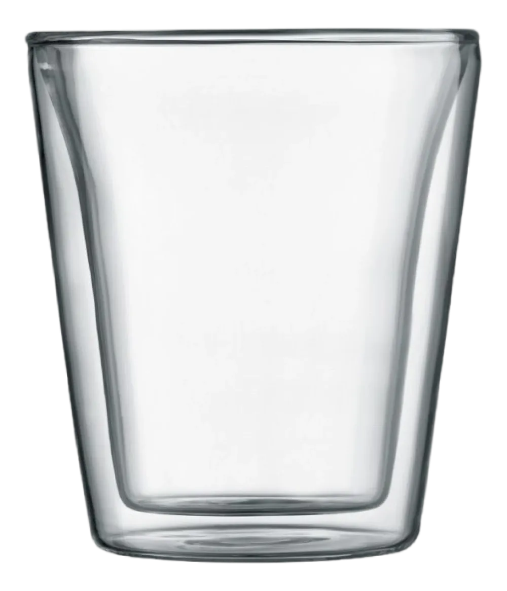 Bodum Theeglas Canteen Dubbelwandig Transparant 200 ml (Set van 6) Sale