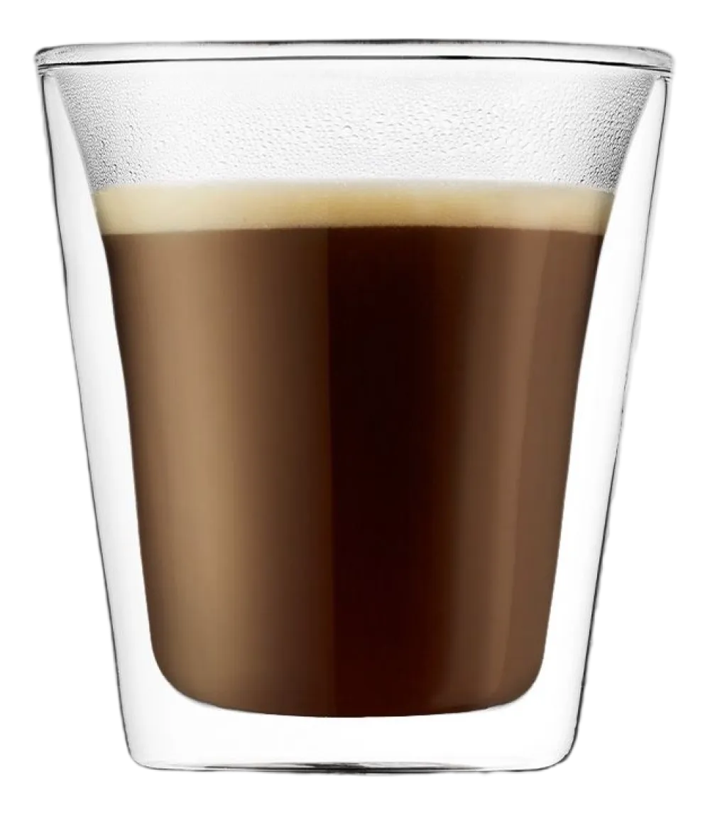 Bodum Theeglas Canteen Dubbelwandig Transparant 200 ml (Set van 6) Sale