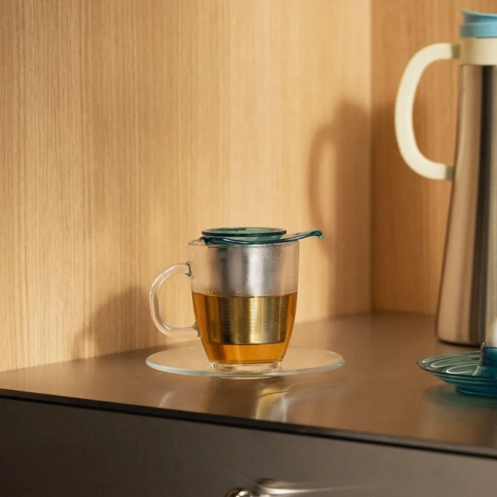 Theeglas Bodum Yoyo Met Filter Groen 350 ml