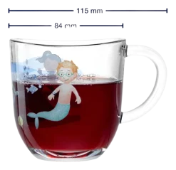 Leonardo Theeglas Bambini Avventura Meer 280 ml (Set van 6) Hot