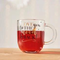 Theeglas Leonardo Emozione Love You 400 ml (Set van 4)