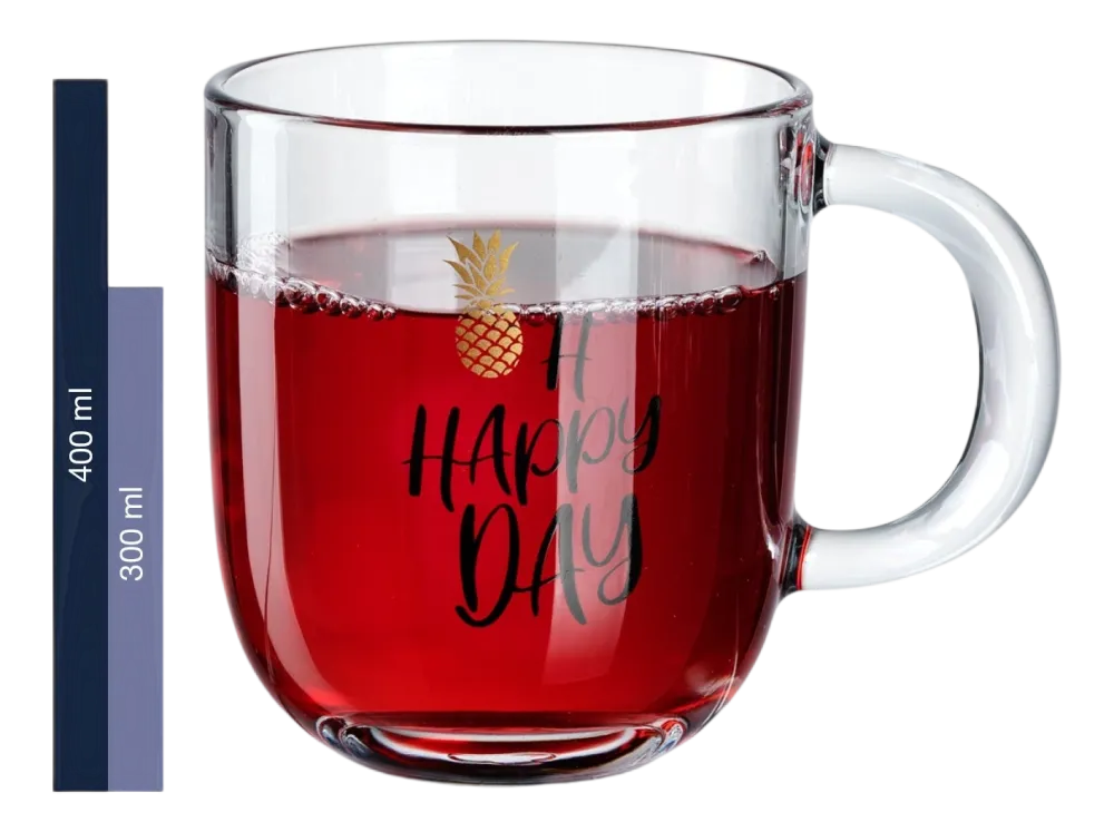 Leonardo Theeglas Emozione Oh Happy Day 400 (Set van 4) Hot