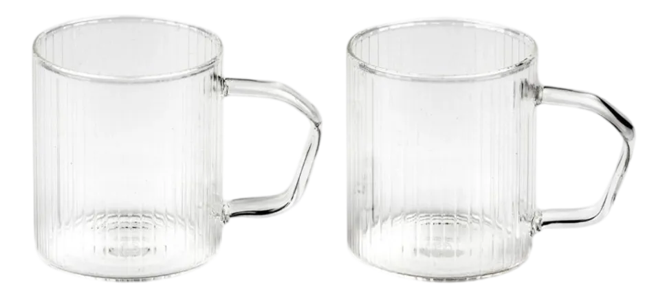 Theeglas Leopold Vienna Arusha Transparant 200 ml (Set van 2)