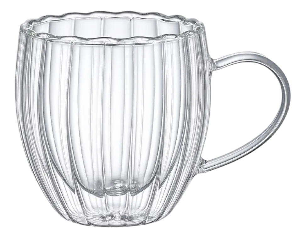 Theeglas Salt & Pepper Kyoto Transparent 260 ml (Set van 2)
