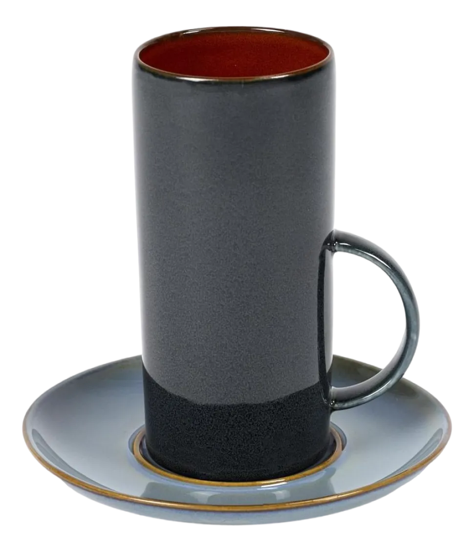 Theeglas Serax Terres De Rêves Tableware By Anita Le Gr Dark Blue 280 ml