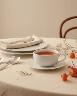 Theekop Alessi La Bella Tavola White 200 ml (Set van 4)