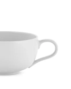 Theekop Alessi La Bella Tavola White 200 ml (Set van 4)