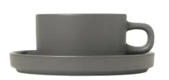 Theekop Blomus Pilar Pewter (4-Delig)