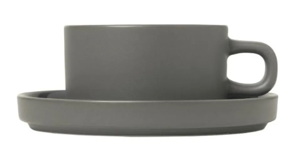 Theekop Blomus Pilar Pewter (4-Delig)